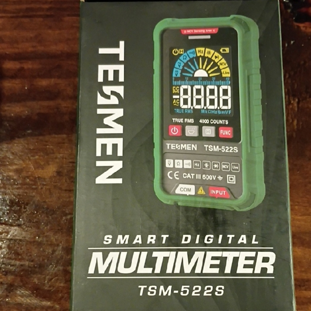 TSM-522S Smart Digital Multimeter - Green